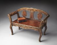 Tobacco Leaf Bench by Butler 