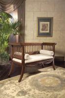 Antique Cherry English Settee by Butler 