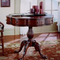 Plantation Cherry Clover Pedestal Table by Butler