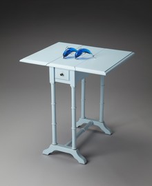 Baby Blue Drop-Leaf Table by Butler Specialty