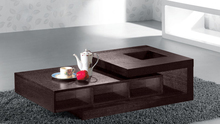 893 Coffee Table Wenge Oak Veneer, Open Pore by Armen Living