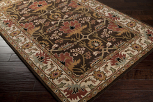 Surya Aurora Gray Rectangle Area Rug - 8 x 11